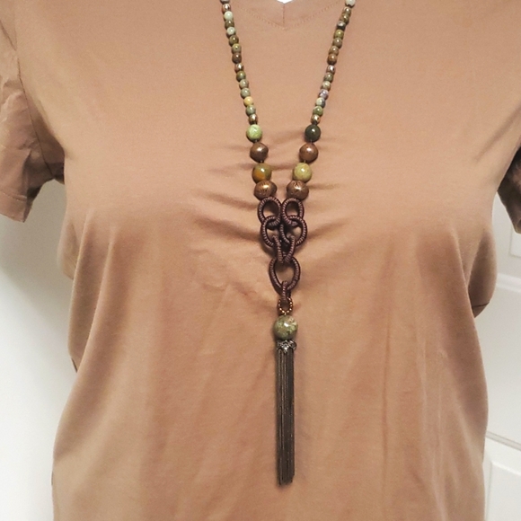 Coldwater Creek Jewelry - Coldwater Creek Tassel Necklace